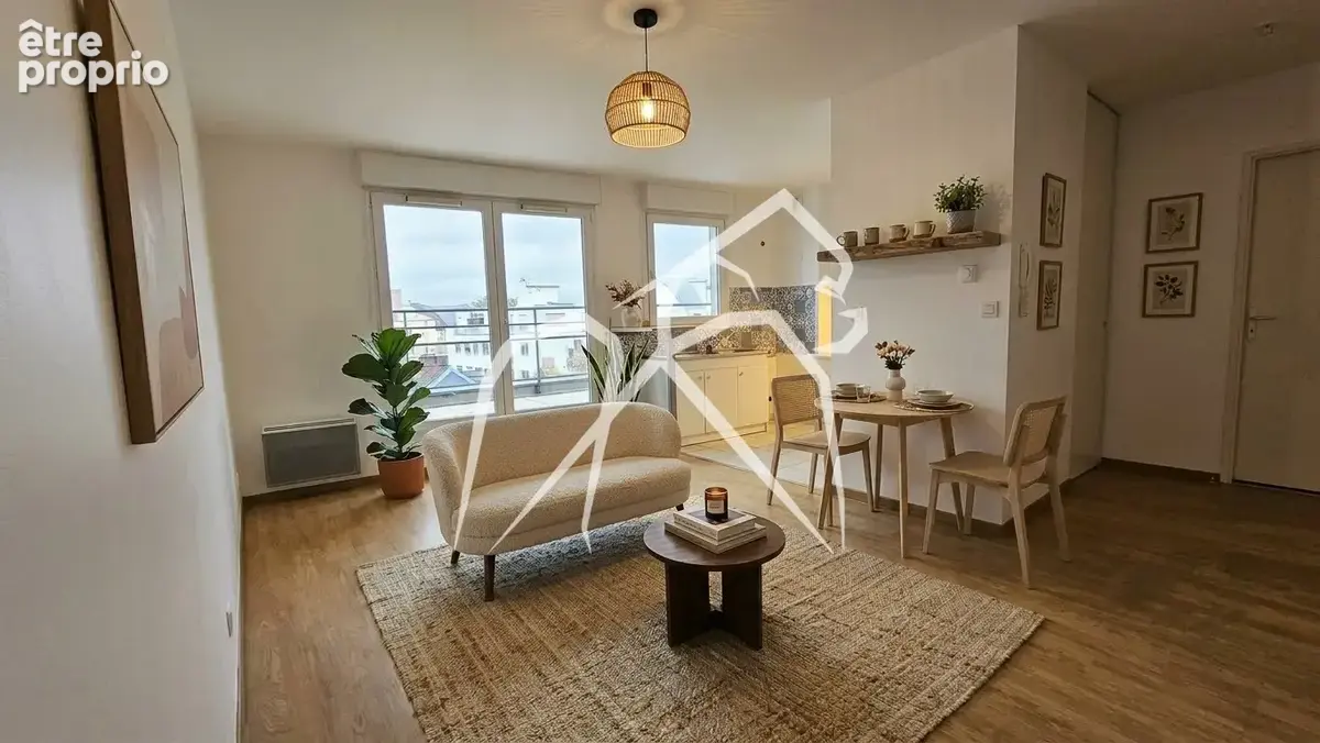 Appartement T3 de 55 m² avec terrasse de 40 m²  Rouen (76100) - photo 2