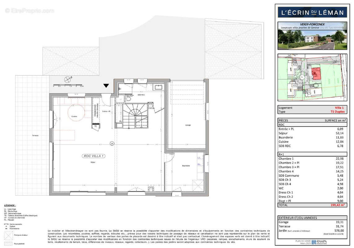 Maison à VEIGY-FONCENEX