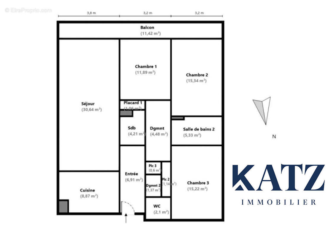 Appartement à RUEIL-MALMAISON