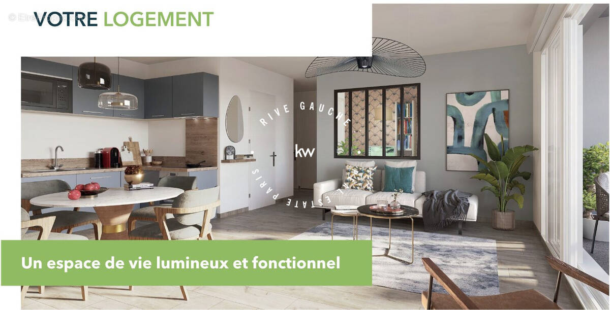 Appartement à ISSY-LES-MOULINEAUX