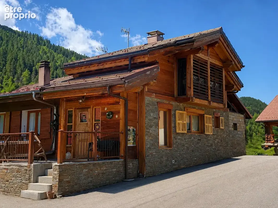 Chalet récent   2 km de plagne montalbert   sauna   charme & rentabilité locative - photo 10