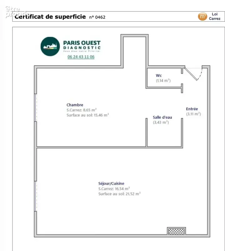 Dernier étage / refait a neuf par architecte / calme - photo 6