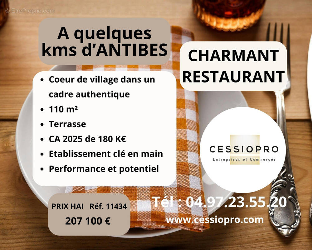 Commerce à ANTIBES