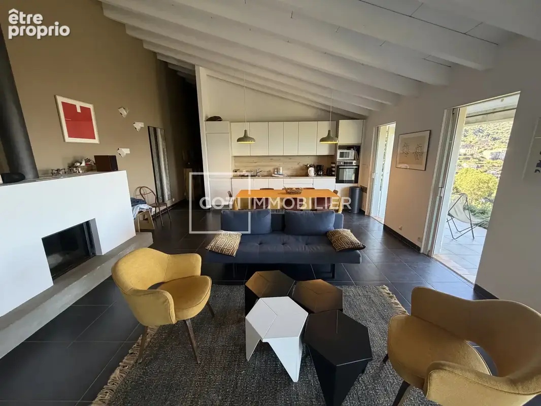 Sollacaro - maison d'architecte vue sur le golfe du valinco - 84m2 - photo 3