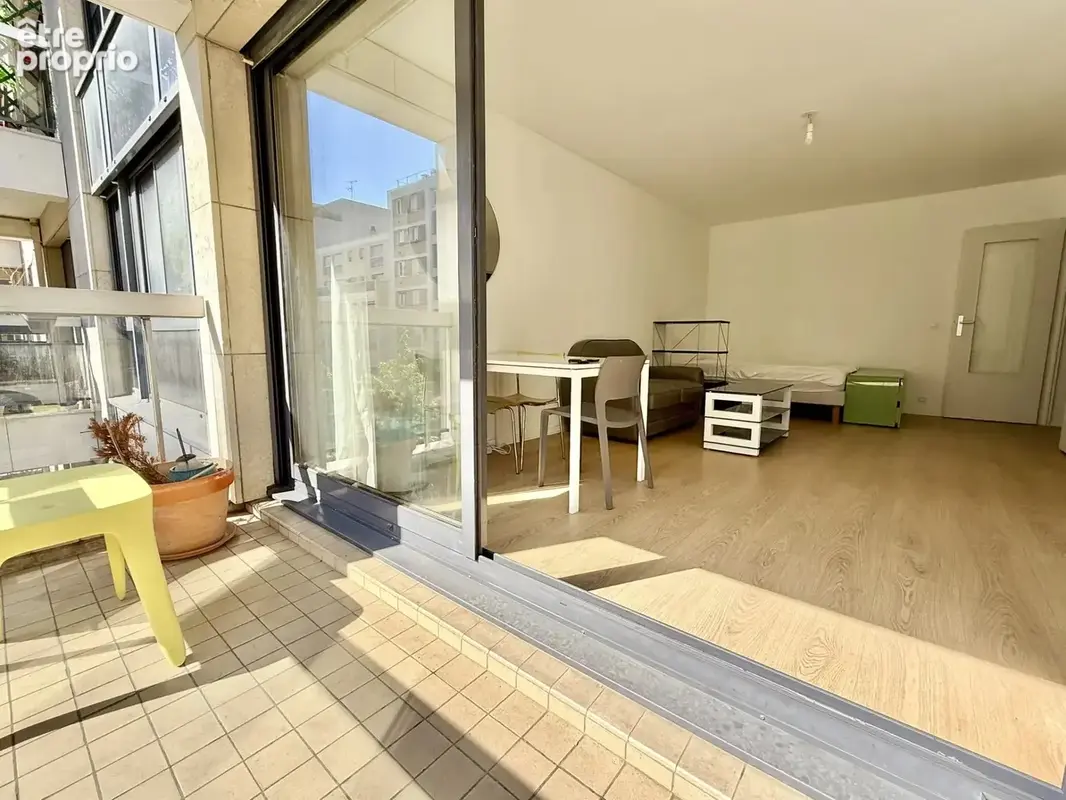 Paris 13e - Studio avec grand balcon - photo 6