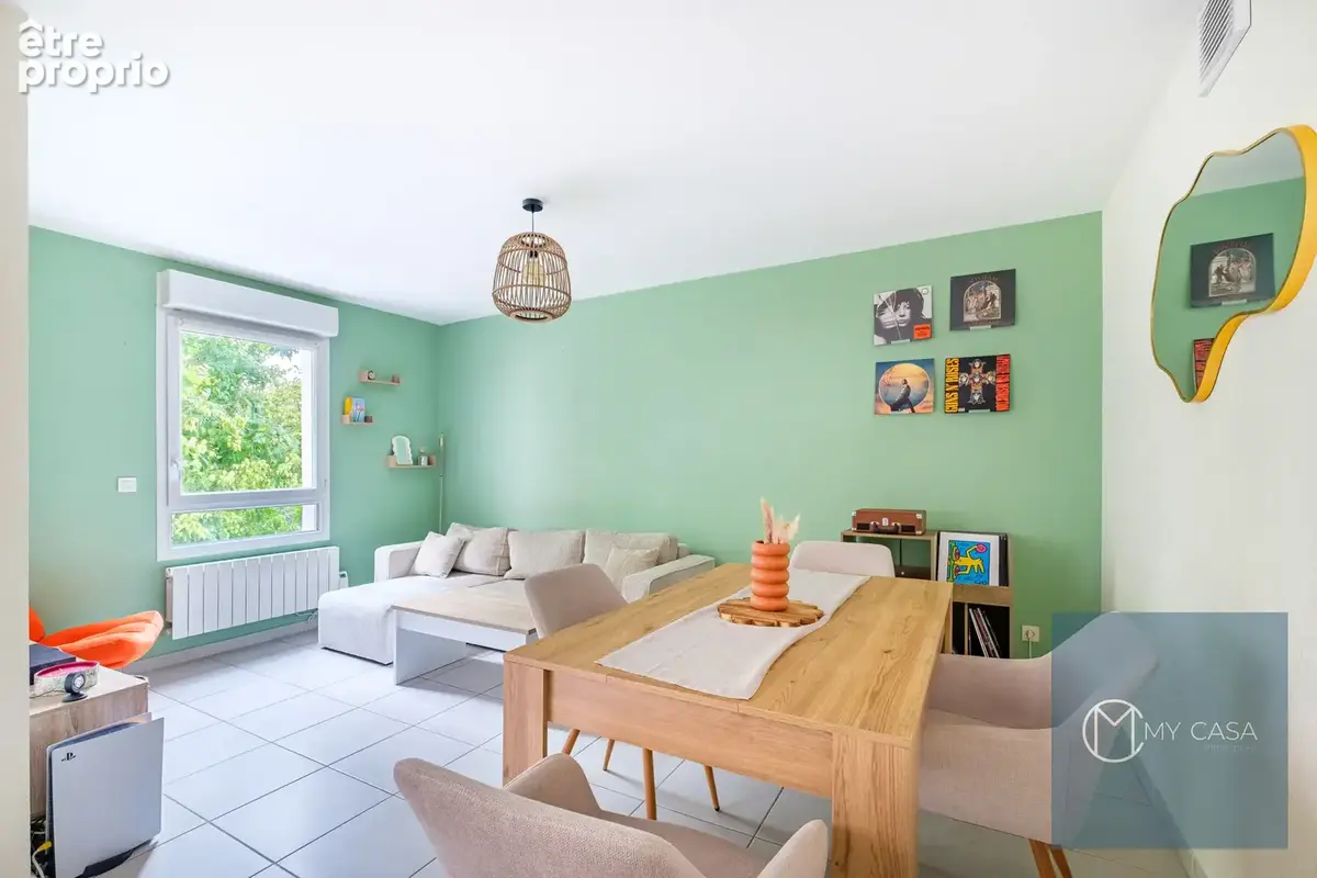 Lyon 7 - T3 de 68,5 m2 avec terrasse 12 m2 - photo 4