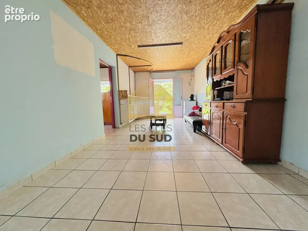 Saint-joseph les bas – maison f3/4 avec grand terrain de 1000 m² + fort potentiel – secteur calme - photo 9