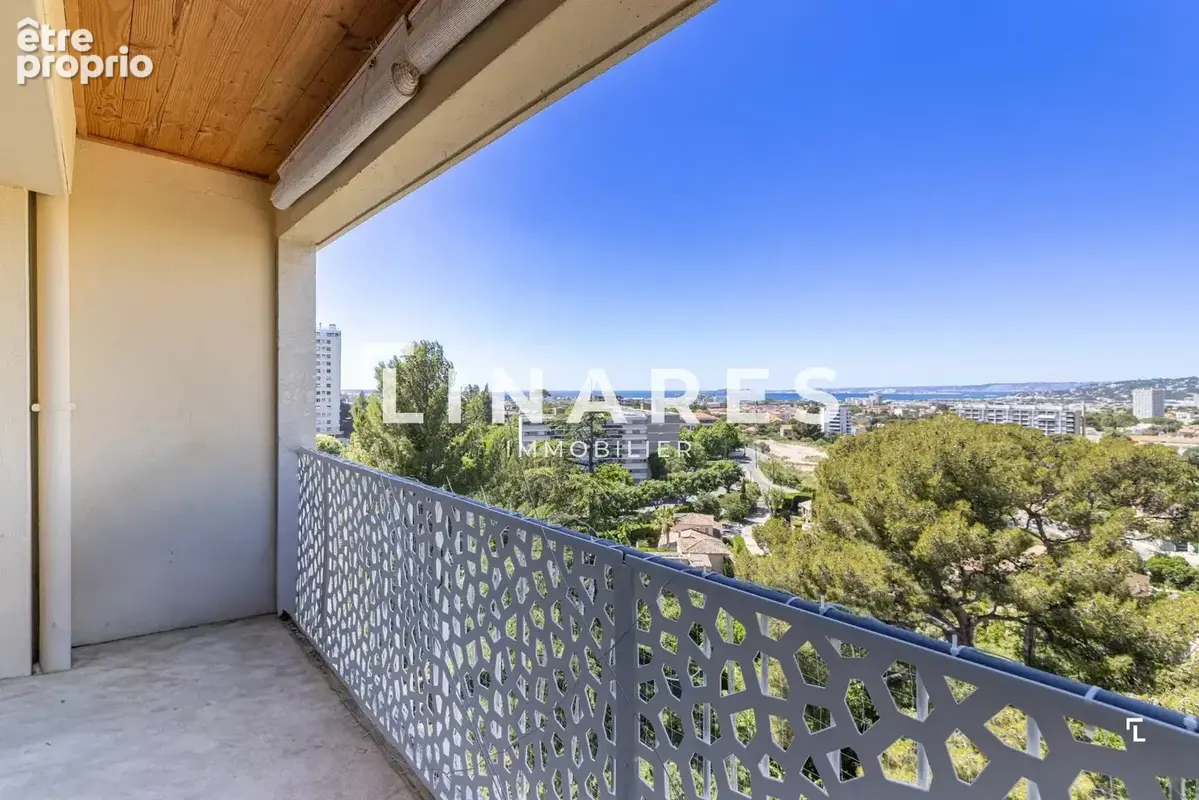 HORIZON CALME - Appartement T3 de 77 m2 - Balcon - Vue panoramique mer - Résidence de standing - 13009 - photo 2