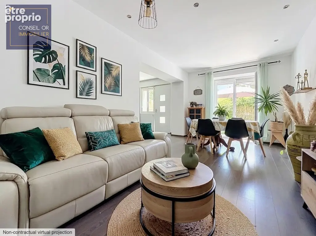 Maison T4 de 112 m² avec jardin et 2 stationnements – Craponne - photo 3