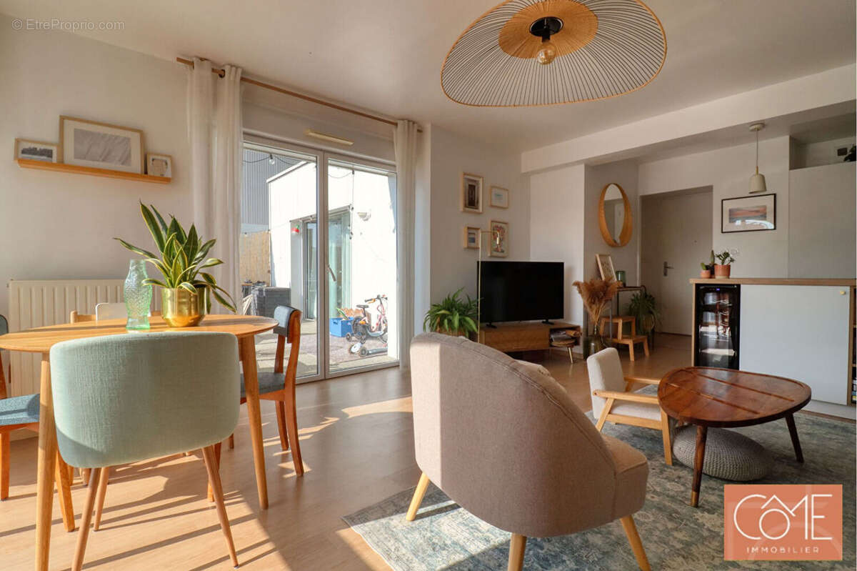 À vendre en exclusivite - rennes (35000) - parc d'armorique - appartement t4 duplex - dernier étage - 78,80 m² habitables - 3 ch - photo 2