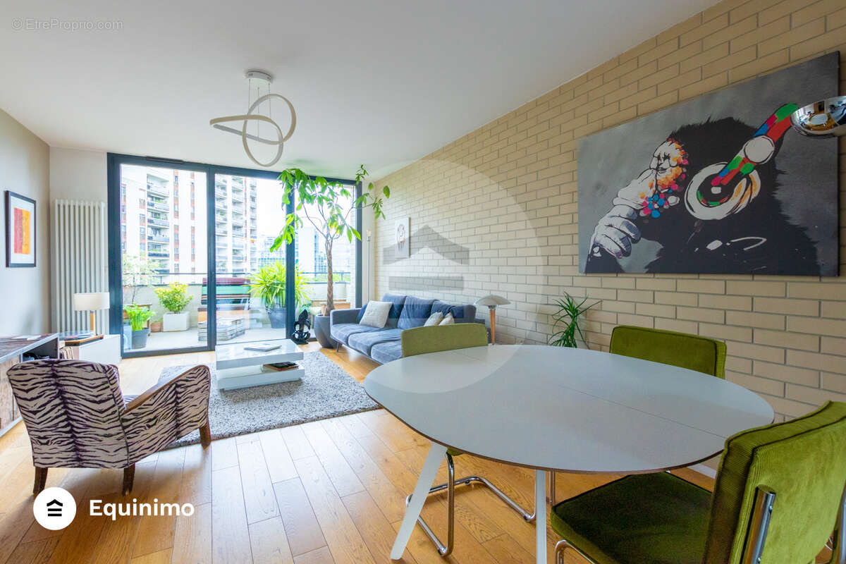 Superbe duplex familial 133 m2, terrasses, vue Canal de l’Ourcq - photo 6