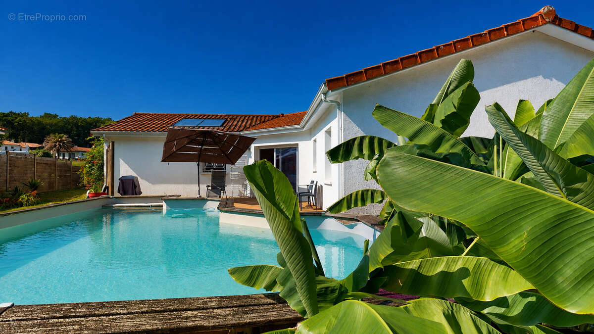 Anglet Brindos : Maison contemporaine T5 de plain-pied avec piscine - photo 10