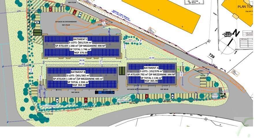 VOIRON- ZA   Parvis 2 à Voiron,- A vendre local d activité de 302m² - photo 5