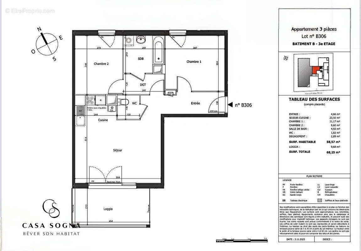 Appartement à BOURG-EN-BRESSE