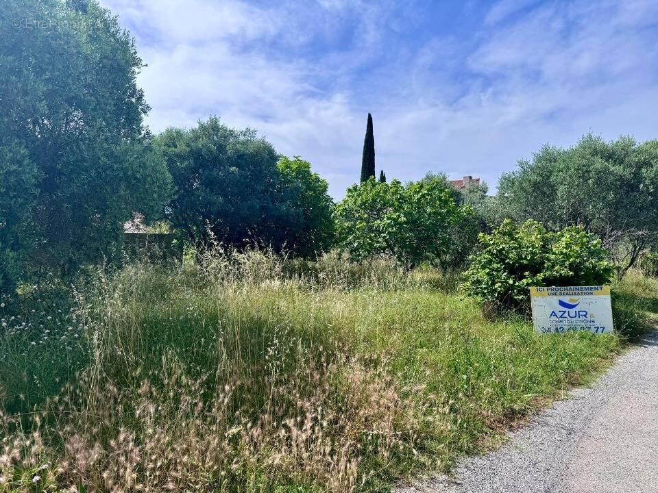 Terrain à CHATEAUNEUF-LES-MARTIGUES