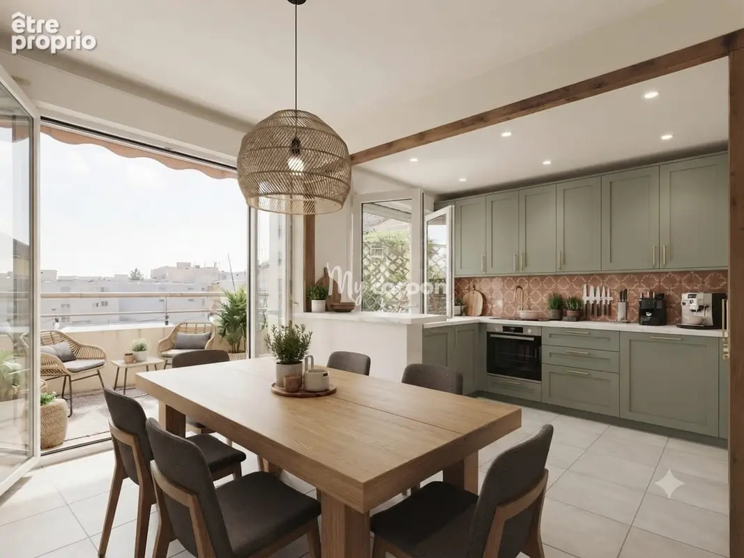 Garibaldi Blandan - Duplex T5 - 156 m² - Terrasse Cave - photo 4