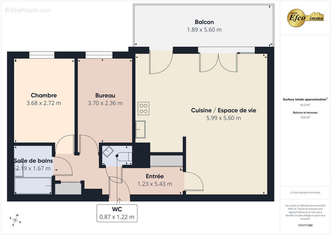 Appartement à ROSENAU