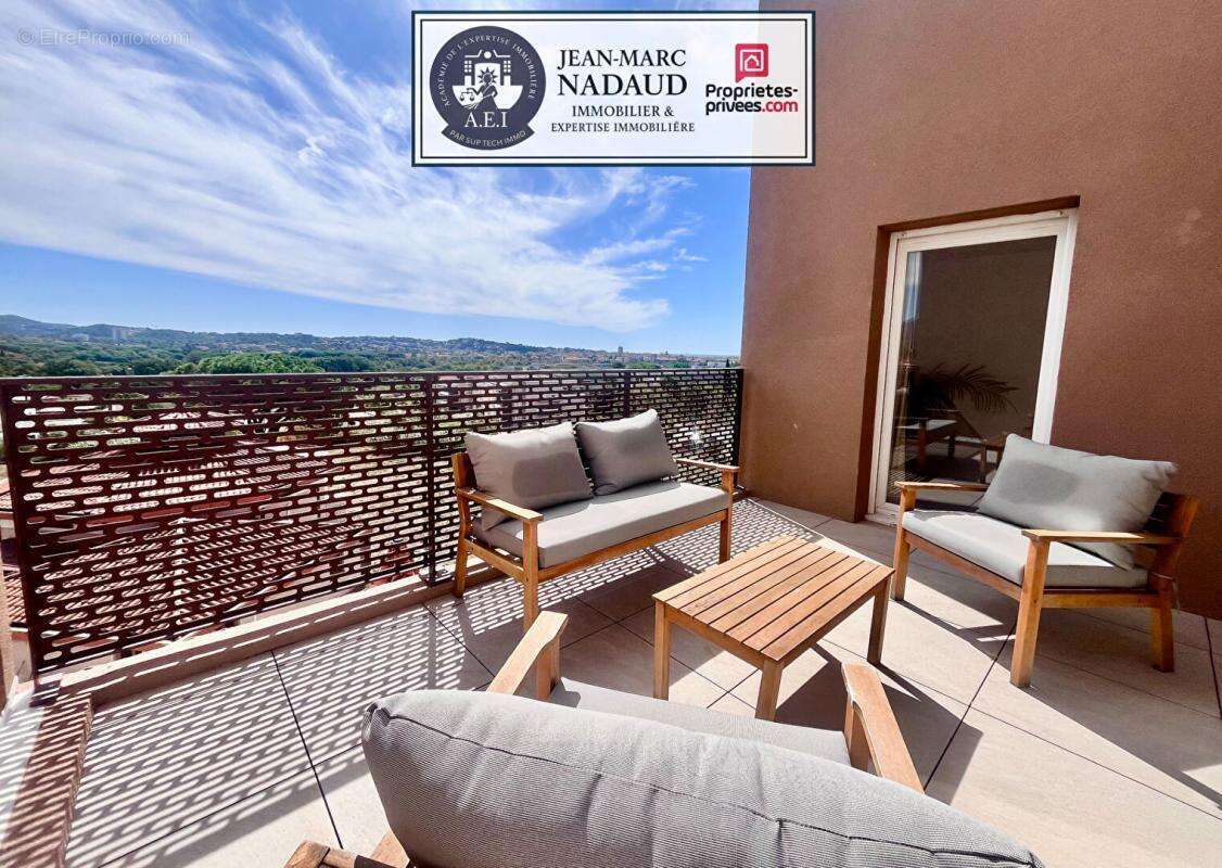 Fréjus - T4 signature, Dernier Étage + Rooftop 63 m² -Panorama Estérel & Horizon Mer - photo 3