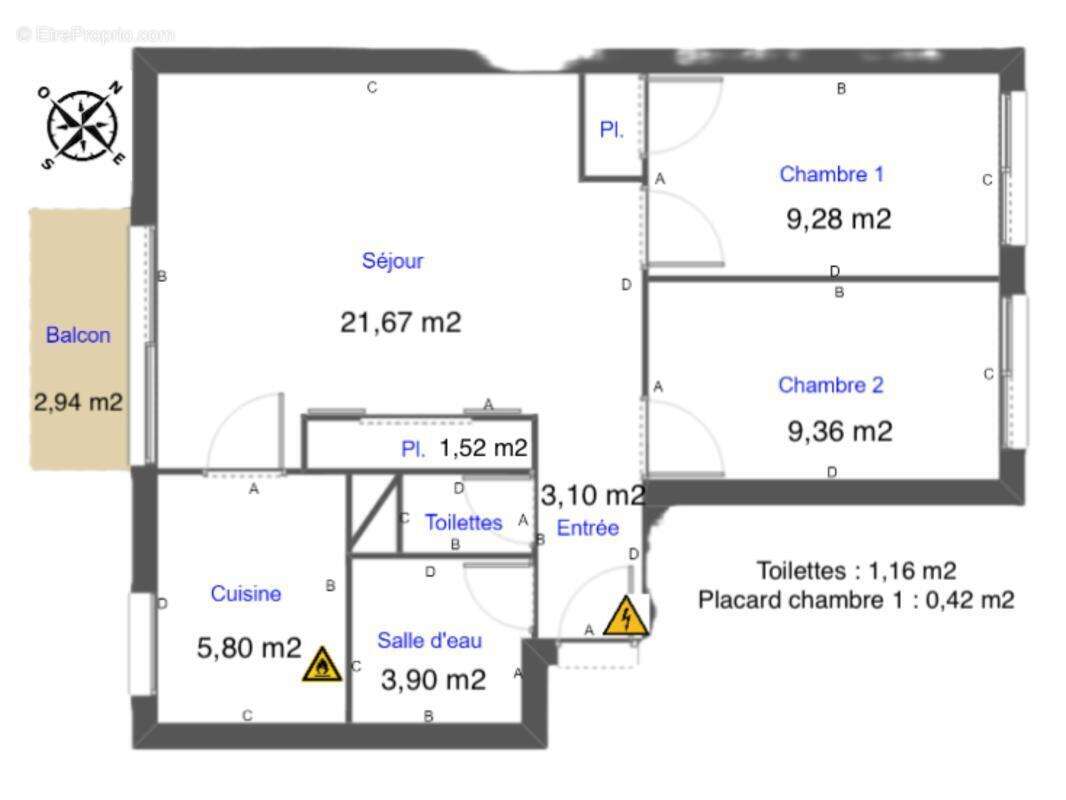 Appartement à RUEIL-MALMAISON