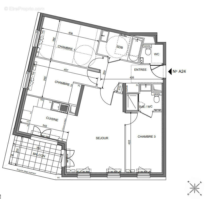 Appartement à LE PLESSIS-ROBINSON