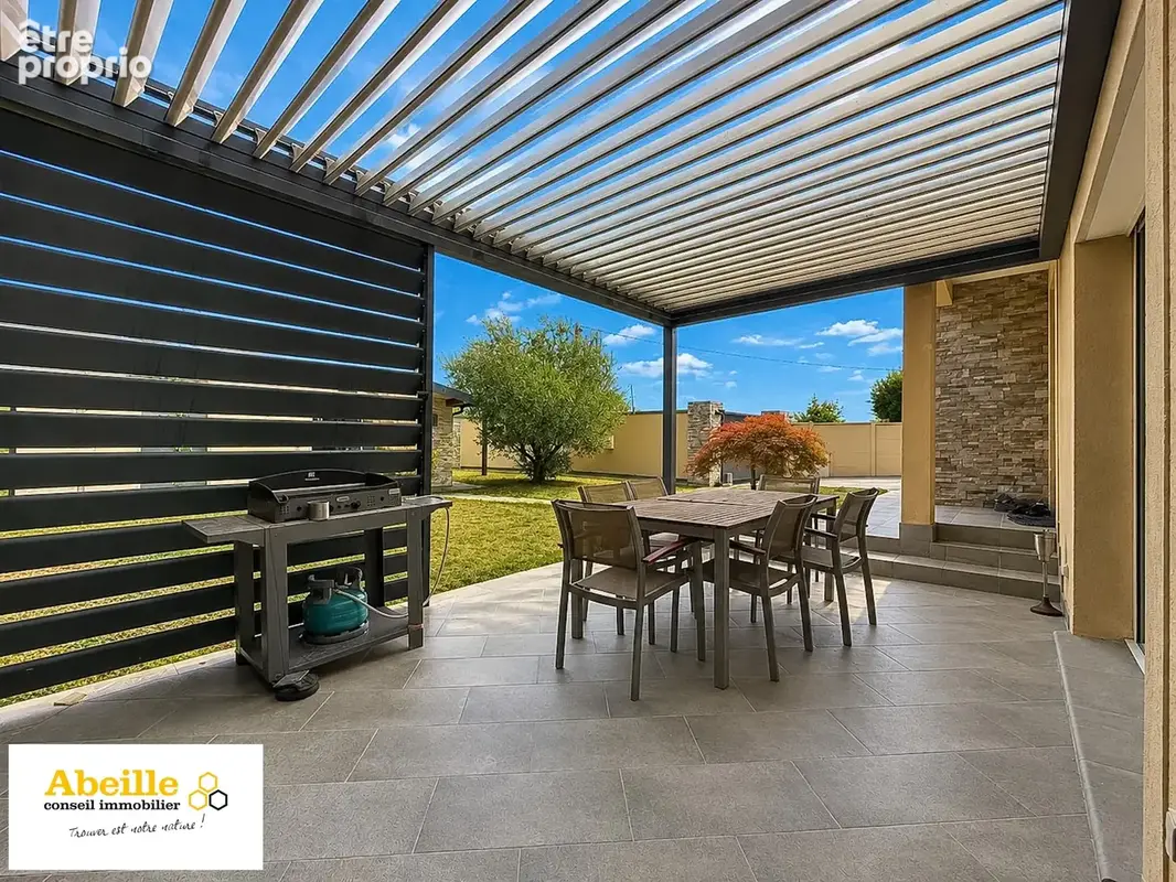 Maison contemporaine de 141 m2 hab. dependance de 29 m2. garage. terrain 800 m2. - photo 24