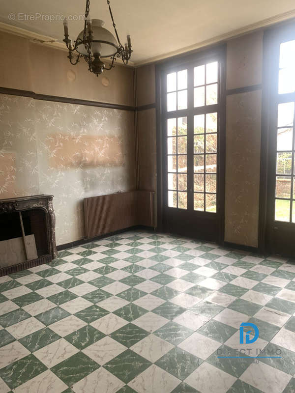 salon séjour Lot B - Appartement à LILLERS