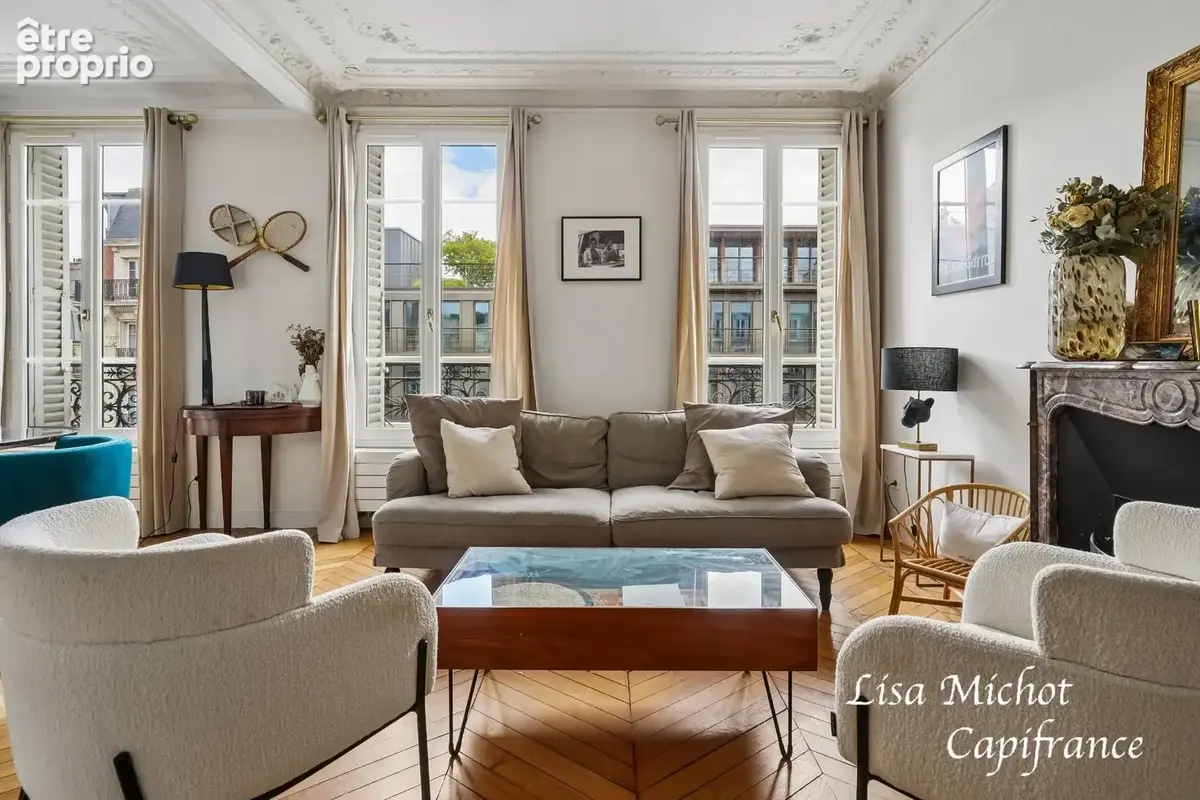 Neuilly-sur-Seine, appartement 3 pièces au charme de l'ancien au sein d'une résidence de standing - photo 2