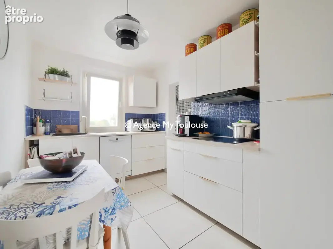 Toulouse, Déodat de Séverac, T4 de 95m2 familial traversant avec terrasse de 30m2 et garage - photo 3