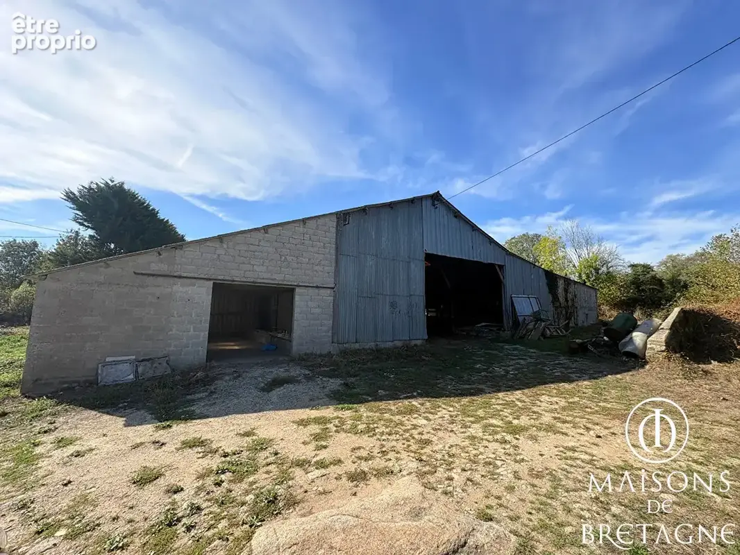 Guiscriff ? Corps de ferme à rénover avec 1,16 ha de terres agricoles et dépendances - photo 13