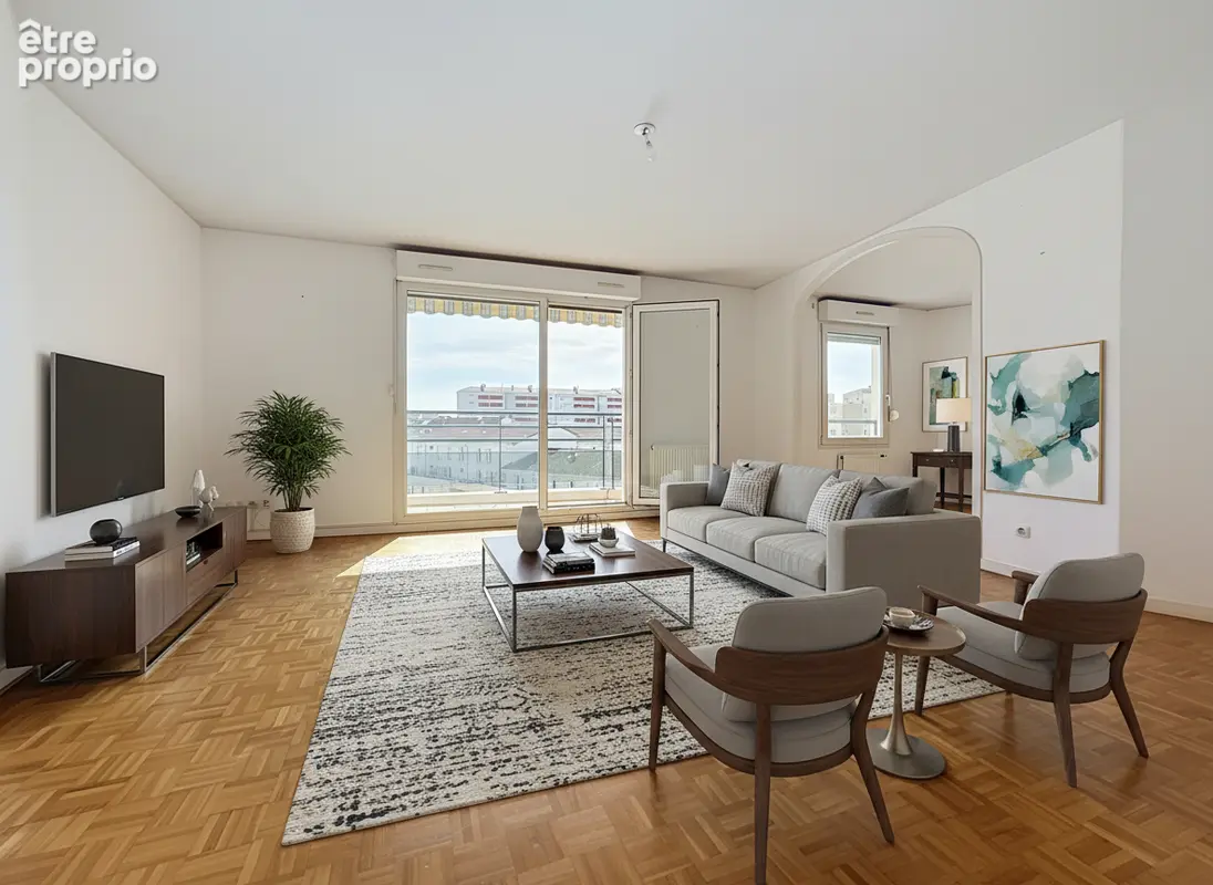 Appartement 73m² à villeurbanne - photo 1
