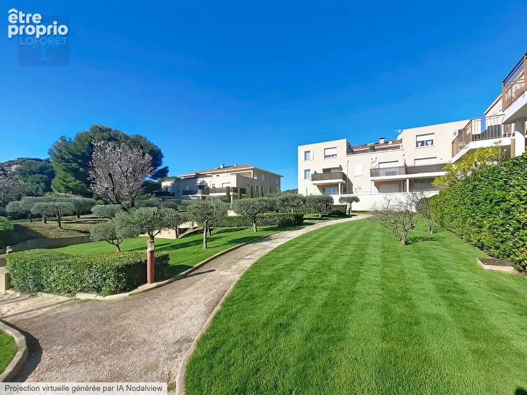 T3 + terrasse et box double chateau gombert  loubiere - photo 12