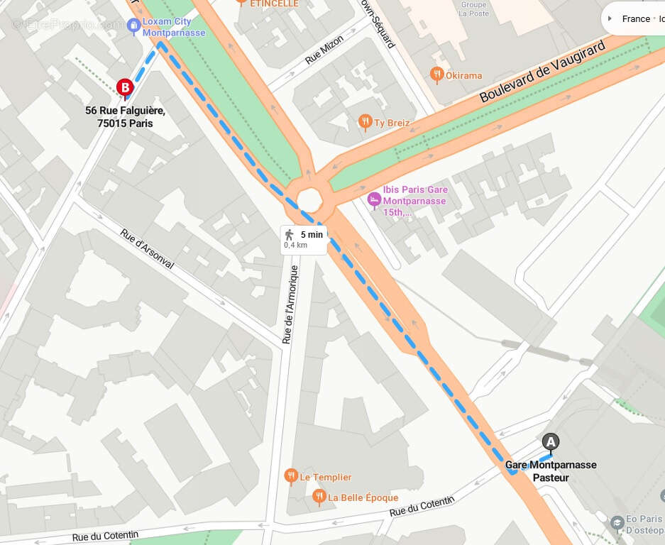 Appartement à PARIS-15E