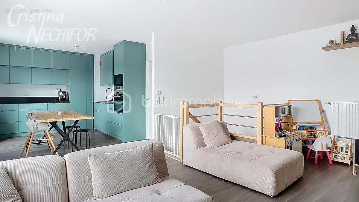 Superbe duplex t4 avec terrasse, dernier etage , 2 places de parking - montévrain ( 77144 ) - photo 5