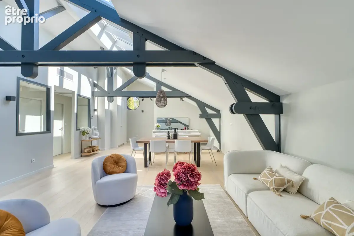 Centre Craponne   Loft contemporain   Dernier étage avec terrasse tropézienne - photo 5