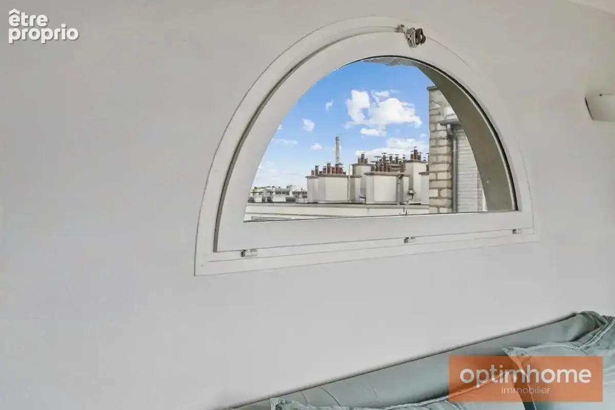 Appartement à vendre 2 pièces - auteuil / jasmin - paris xvième -  dernier étage – grand balcon – vue dégagée - photo 7