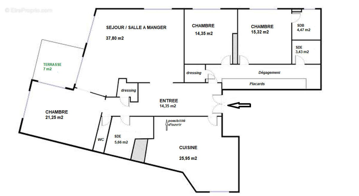 Appartement familial trocadero - photo 11