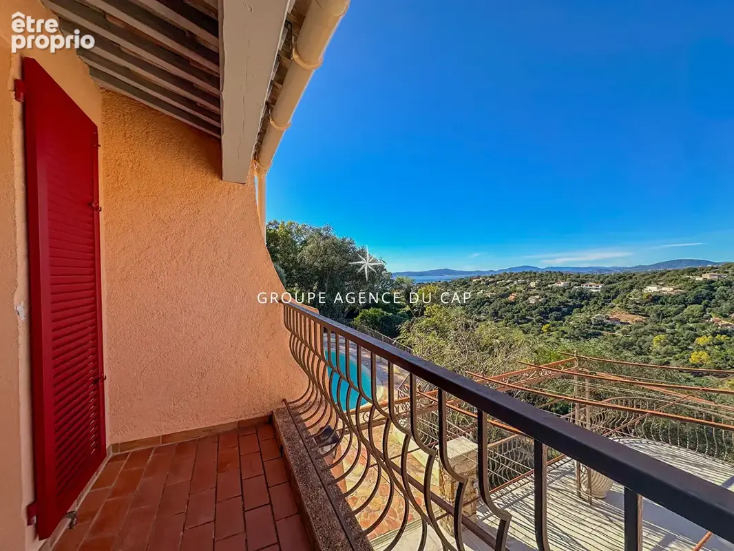 A vendre villa vue mer golfe de st-tropez 5 chambres annexe piscine parkings  aux issambres - photo 14