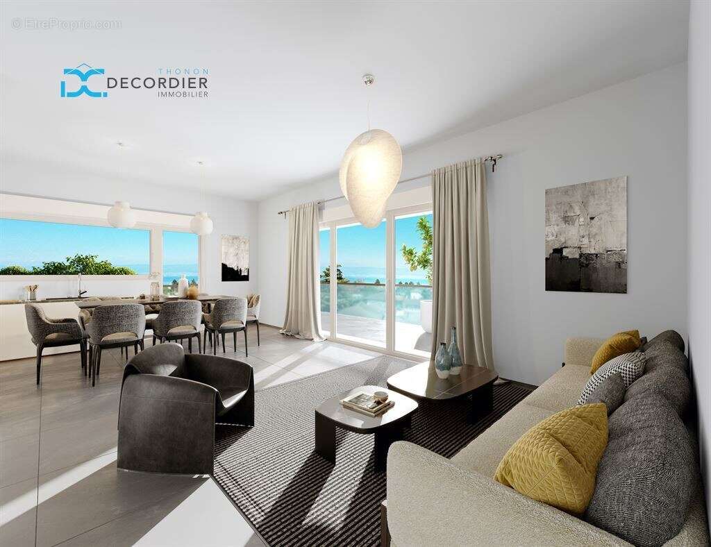 À vendre appartement t4 neuf - thonon - photo 5