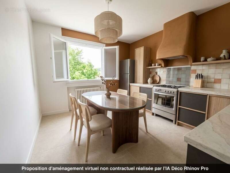 Maison de 100m² avec 4 chambres et beau terrain plat de 1382m² et possibilite de division parcellaire sur secteur tres calme a u - photo 6