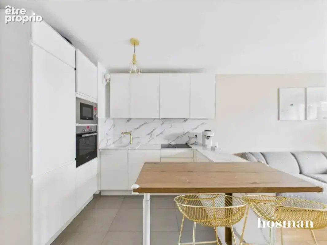 Bel appartement traversant 74 m² Carrez - Lumineux et moderne - Rue Benoît Malon, Suresnes - photo 6