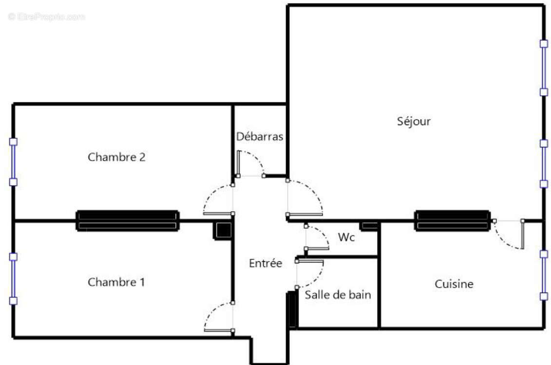 Appartement à ABBEVILLE