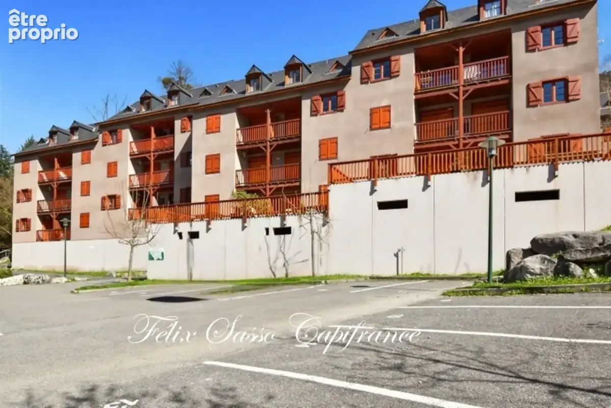 CAUTERETS (65), superbe T2 BIS d'une surface au sol de 41.72 m2 avec vue panoramique sur les montagnes - Résidence avec piscine - photo 12