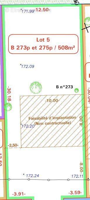 Terrain à PECQUEUSE