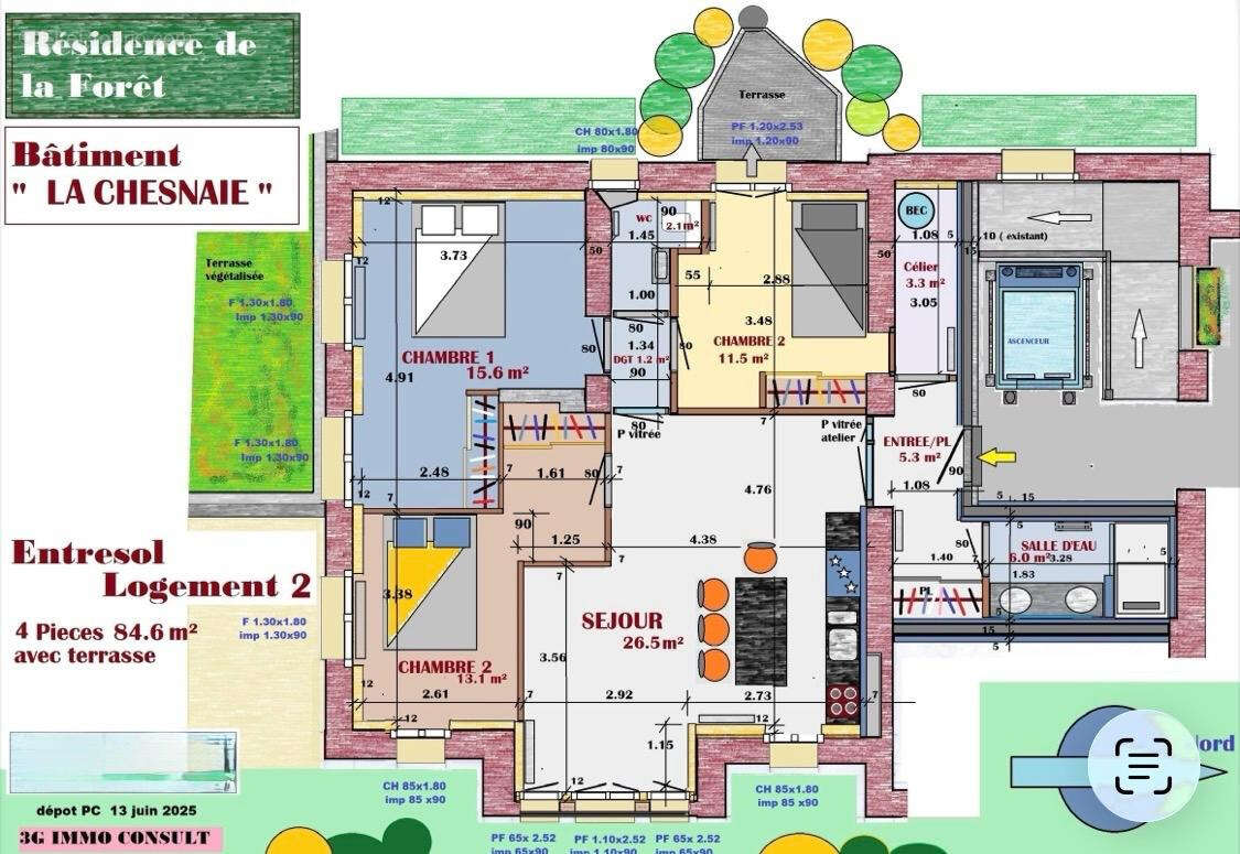 Appartement à CHANTILLY