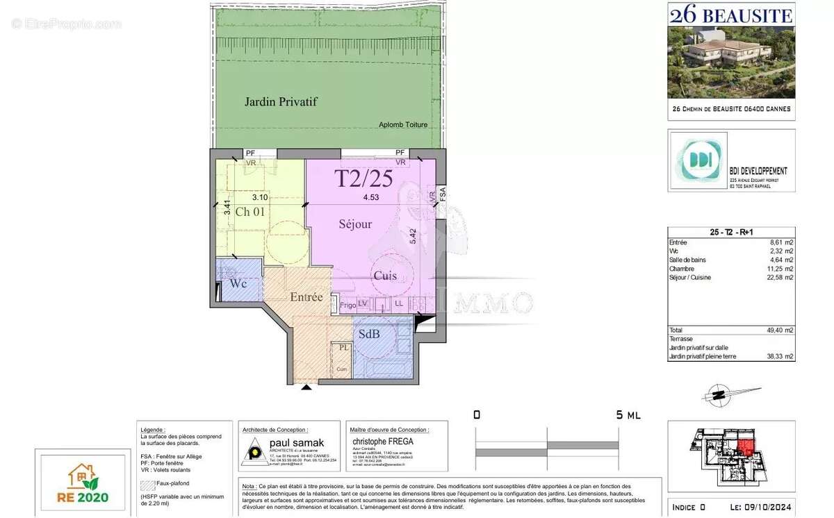 Appartement à CANNES