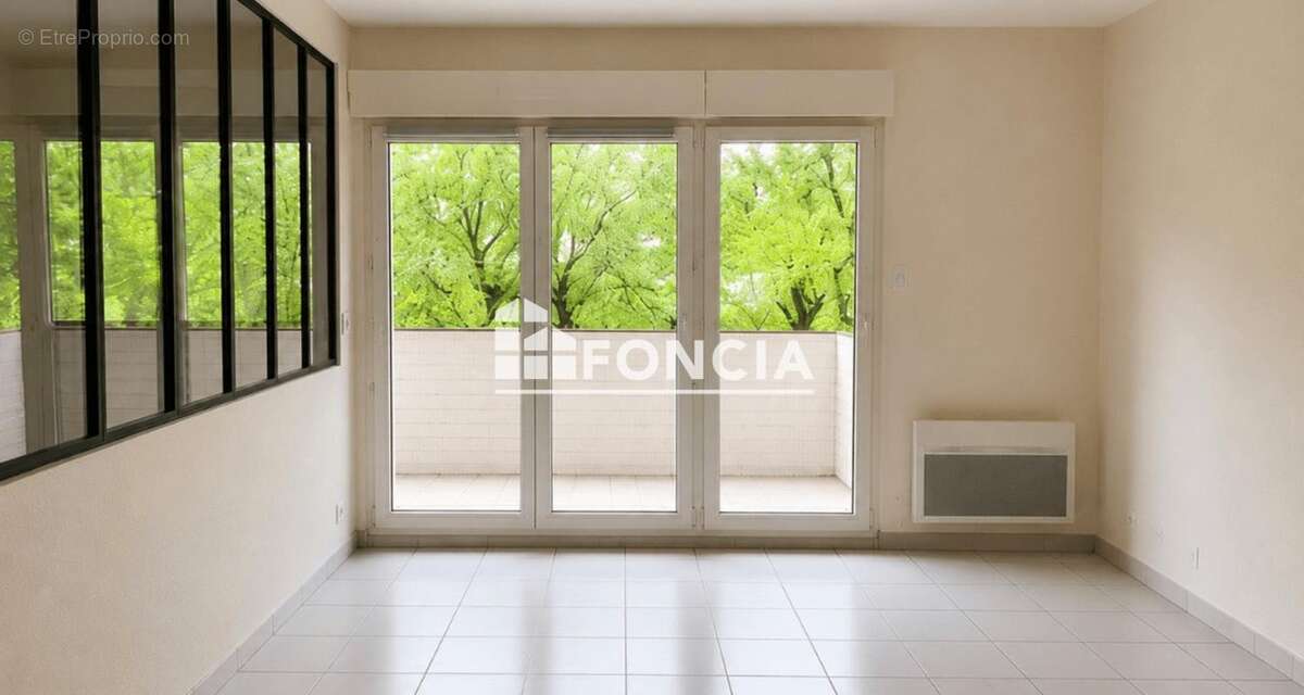 Appartement T3 - calme - cuisine équipée - balcon sur parc - parking privé - résidence sécurisée - photo 2