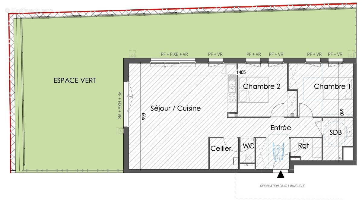 Appartement à WIMILLE