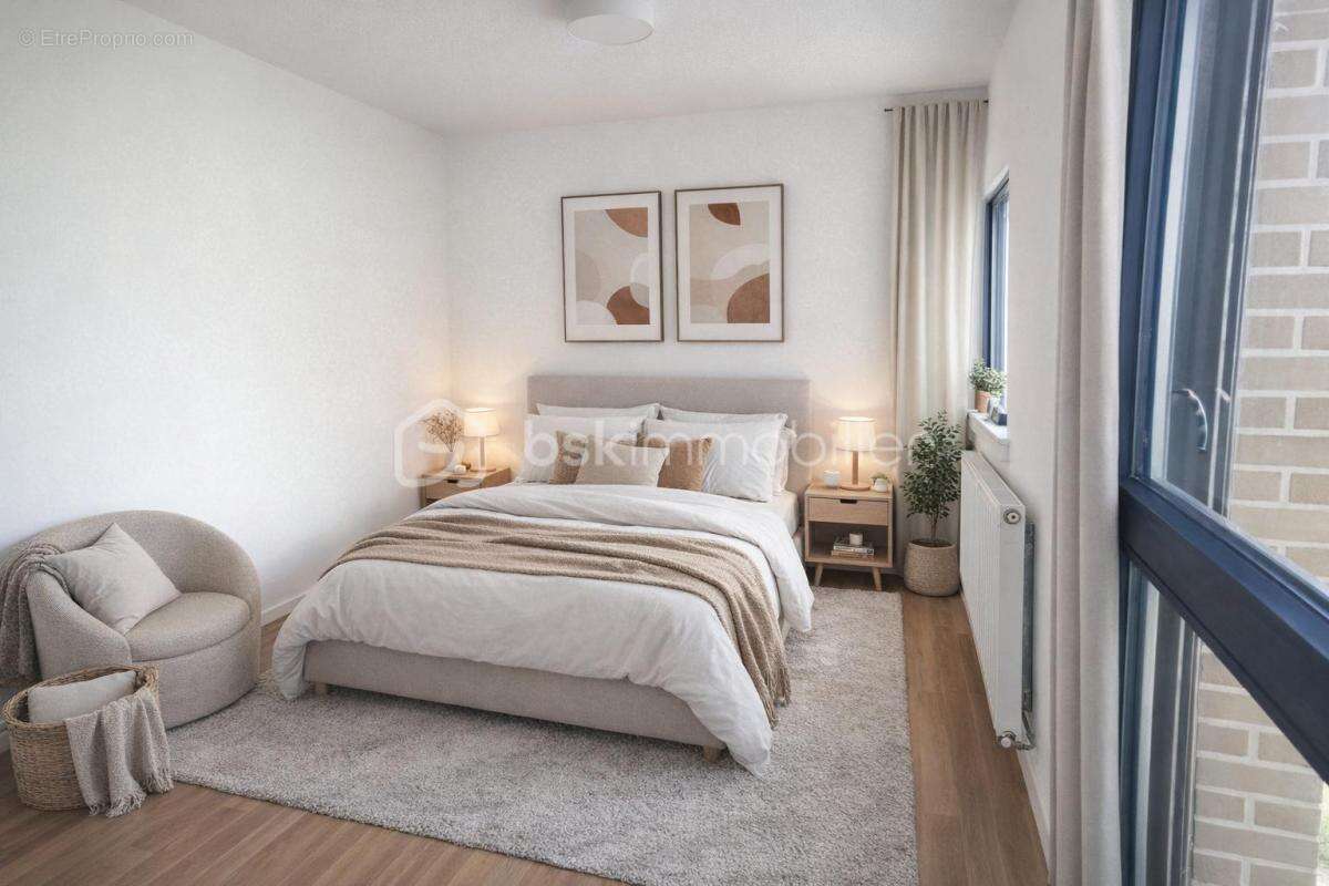 Secteur Résidentiel Ligne 7 Fort d'Aubervilliers , dans un immeuble de 2016  : Un appartement  de 5 pièces en parfait état avec  - photo 16