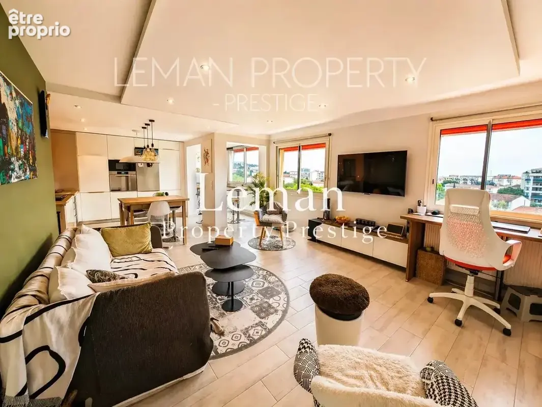 Dernier etage appartement t3/4 de 68 m2 garage cave - photo 3