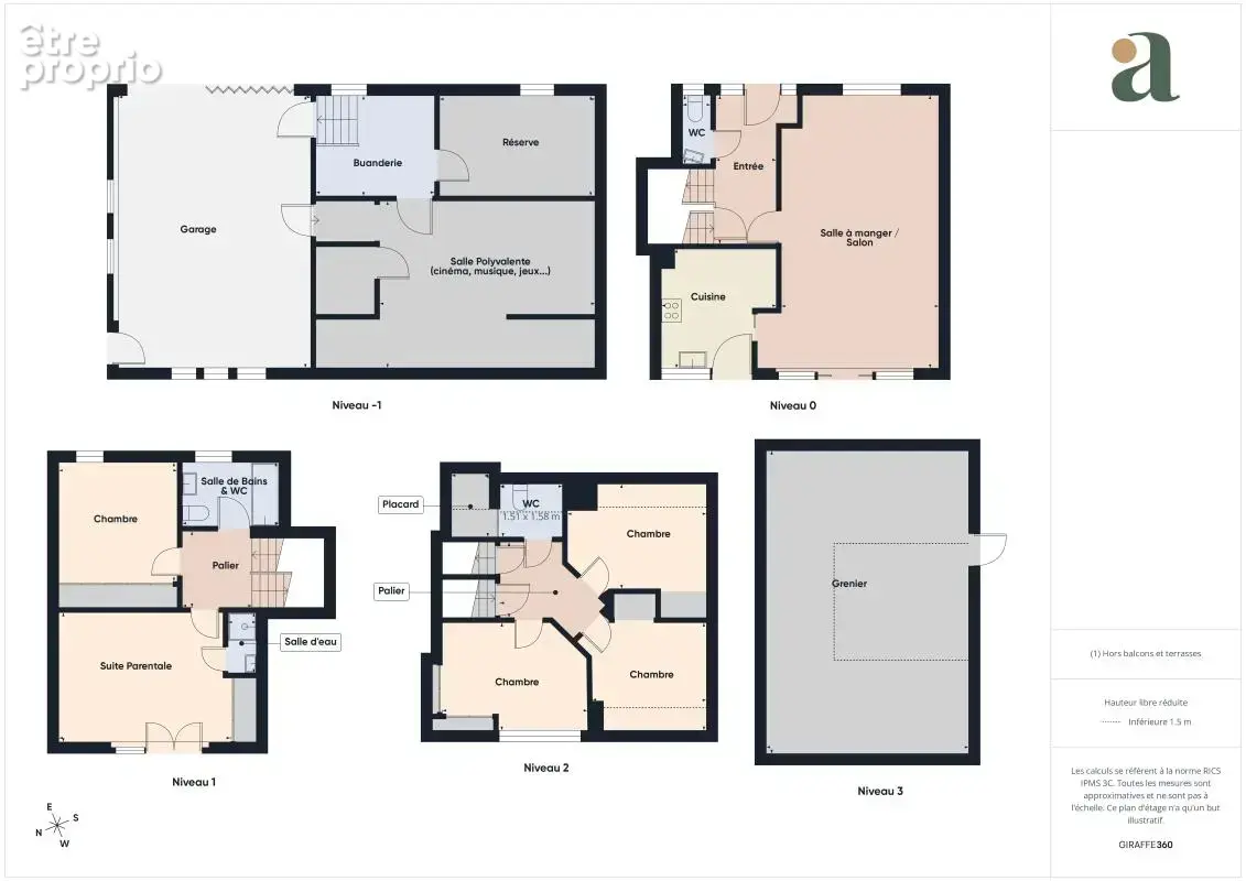 Châtillon – Maison familiale avec jardin sans vis-à-vis, garage et beau potentiel - photo 16